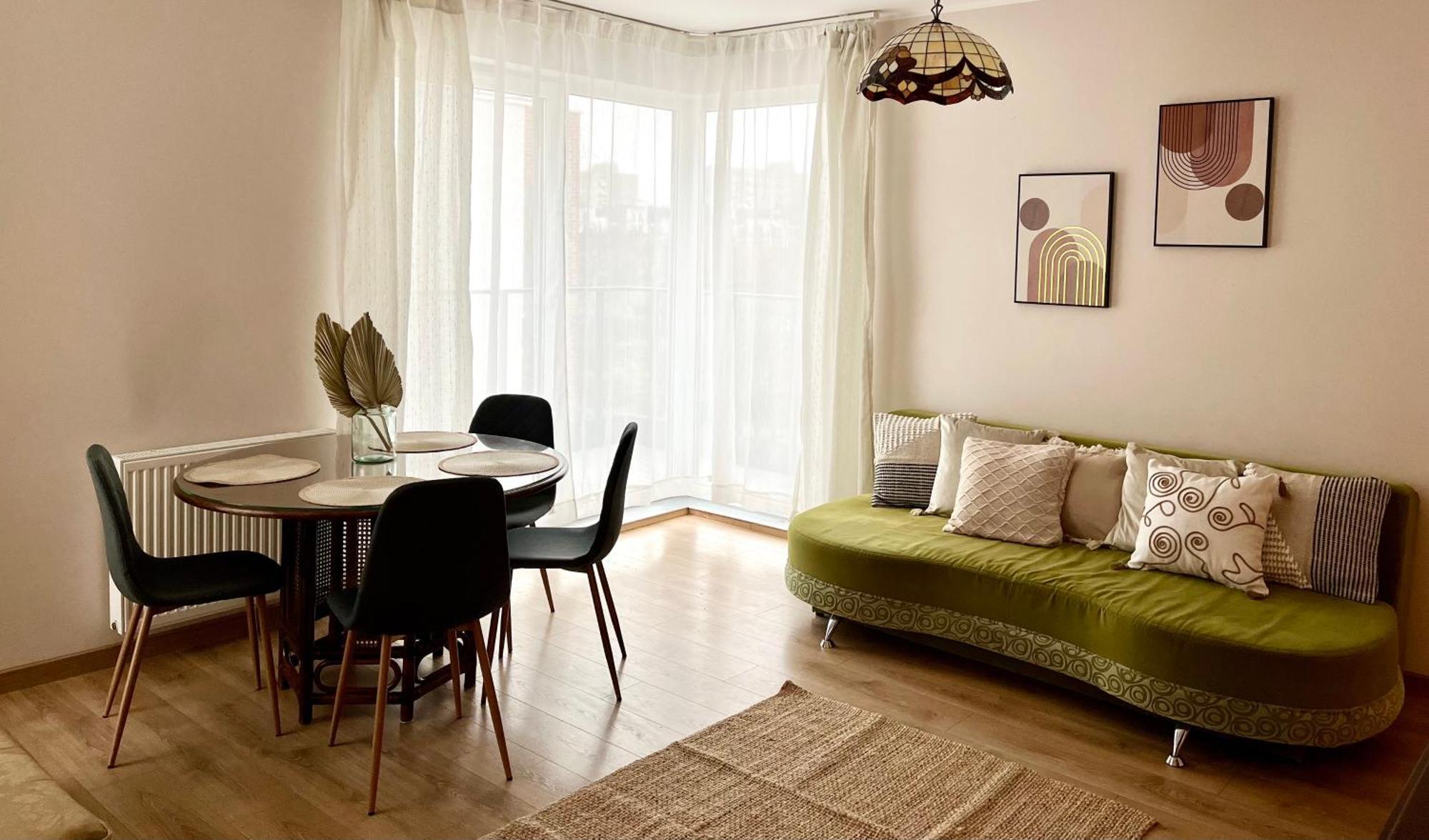 Oldtown Retro Apartment By Marina With Balcony For 6 People Gdaňsk Exteriér fotografie